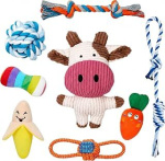 Toozey 8 Pack Dog Toys for Small Dogs